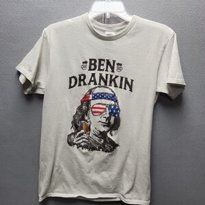 Port Authority Ben Drankin Graphic T-Shirt - Cream